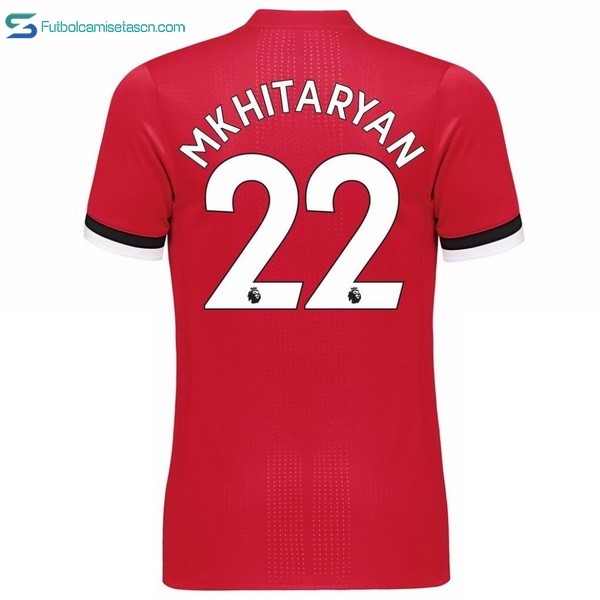 Camiseta Manchester United 1ª Mkhitaryan 2017/18
